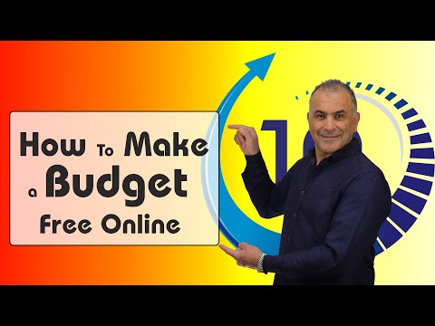 How to make a budget - Free online budget planner