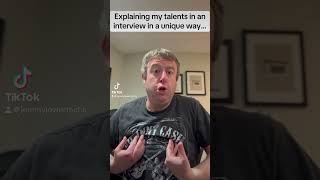Gotta stand out somehow! #funny #jobsearch2024 #job #unemployment #jobinterview #satire #worksatire