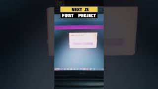 Nextjs beginner project #coding #webdevelopment #nextjs #coder #dsa #webdev #skills #project #js