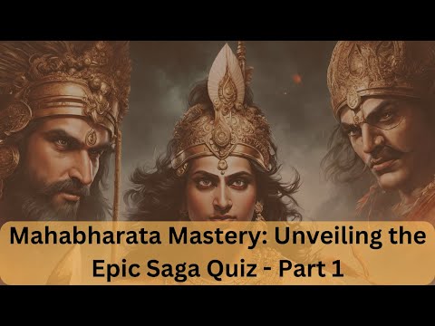 🌟 Mahabharata Mastery Quiz Part 1: Dive into the Epic Saga's Secrets in Minutes! #shorts