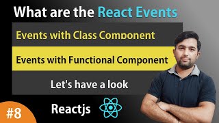 What are the React Events | Use of Events | Learn Reactjs in Hindi - #8