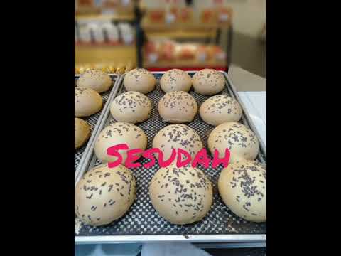Buat Roti langsung Bakar'roti matang'Hasil belajar buat roti'sebelum dan sesudah di bakar #Buatroti