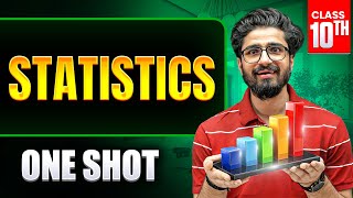Statistics One Shot 🔥 | Class 10 Maths Chapter 13 | Complete Chapter | Ritik Mishra