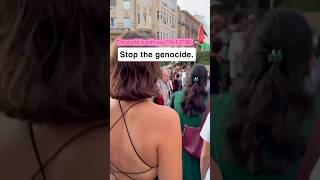 Free Palestine 🇵🇸 Protest in Valencia Spain 🇪🇸 | Street Demonstration Highlights  #shorts