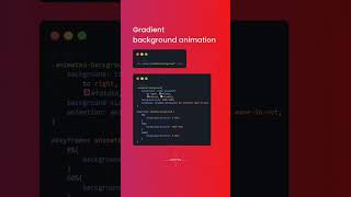 🌈 Gradient Background Animation with CSS | Smooth Color Transitions 🚀