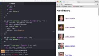 6  node js getting started with express advanced routing