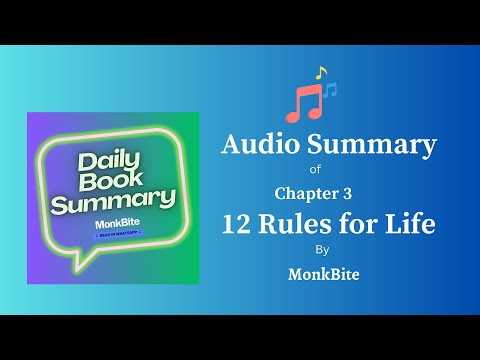Chapter 3 of Book "12 rules of life : Make friends with people who want the best for you