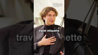 Corporate travel etiquette 🛫🤵 discussed by Steve Varsano & @GstaadGuy #GstaadGuy #ItsAllFamily