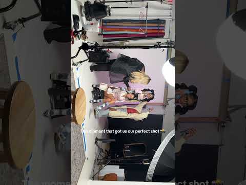 The moment that got us the perfect shot BTS creative editorial photoshoot