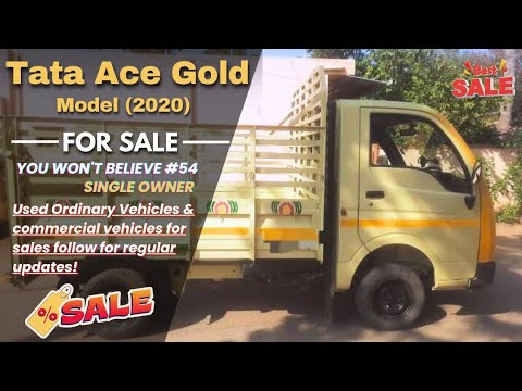 Tata Ace Gold 2020 | Single Owner | Good Condition | ₹3.25L | Coimbatore