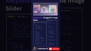 responsive image side bar using html , css and Javascript #css3 #html5 #codesnippet #programming