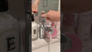 🩰4am asmr grwm morning routine🧴 *get motivated!* #morningroutine #vlog #dayinmylife #skincare