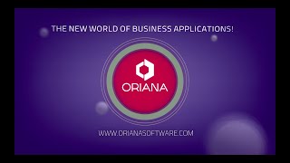 Oriana Low-Code Platform - Inventing the new world of business applications