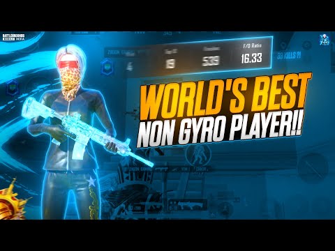 WORLD’S BEST NON GYRO PLAYER !! [*Conqueror Lobby Intense Clutches?!] | BGMI