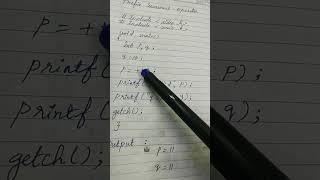 PROGRAMMING BYTES INDUCED, PREFIX INCREMENT OPERATOR IN C LANGUAGE.