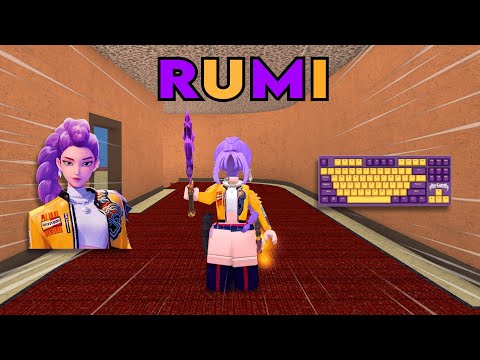 PLAYING MM2 AS RUMI + KEYBOARD ASMR...🎵 (Skyloong Unboxing)