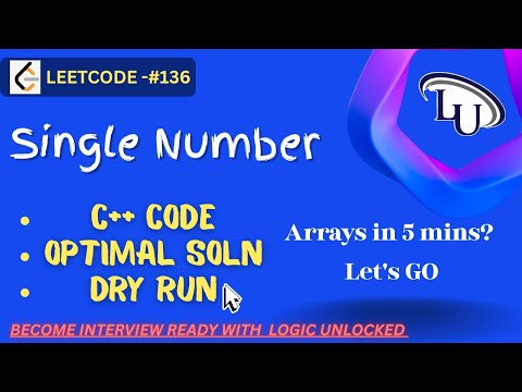 🔥 Single Number - Leetcode 136 | C++ DSA (Brute to XOR Trick)