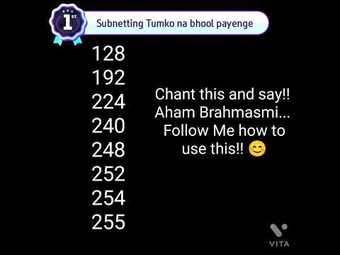 CCNA Subnetting # Easy Trick!!😎