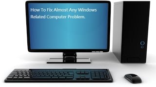 How To Fix Almost Any Windows Software Issue or Virus (the very basics for beginners)