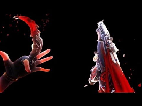Counter Strike Valorant Mobile | Reaver Karambit , Reaver Vandal Red Valiant Collection#3