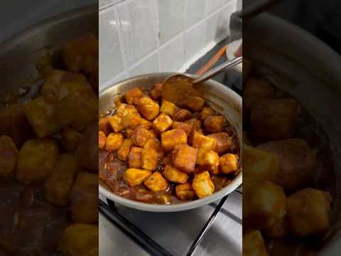 Chilli Panner | Garlic Rice | Chinese Special #chillipaneer #garlicrice #chineese #food #starterdish