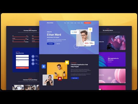 portfolio website html CSS JavaScript | web design | web development |web cheet | personal portfolio