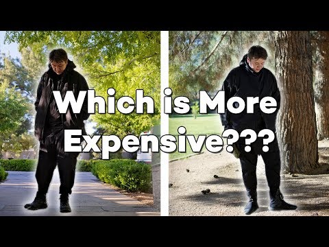 Cheap vs  Expensive Techwear Outfit