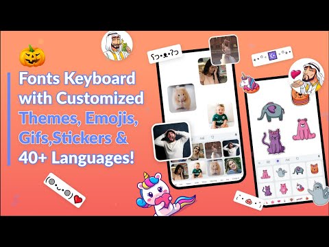 Fonts Keyboard: Themes & Emojis