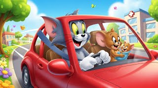 🚗🏥 Tom & Jerry’s Kind Car Ride to the Hospital | Heartwarming Kids Story 🐱🐭