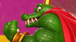 King K. Rool takes out Void Kong with 1 punch