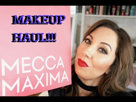 MECCA MAXIMA & MAC MAKEUP HAUL | Serenity Makeup