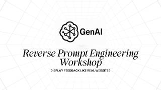 Reverse Prompt Engineering: Applications, Techniques & Ethics | GenAI 101 for Beginners