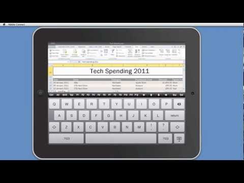 How to Run Excel on an iPad Using CloudOn