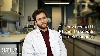 Elian Pusceddu, Gaia Membranes - Behind-the-scenes interview from the documentary film "Start-up"