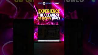 Experience the Cleanest 3D Shopify Store | Designed by iProspectDigital   #modernwebdesign