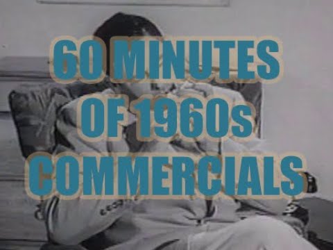 60 minutes of Vintage 1960s Commercials