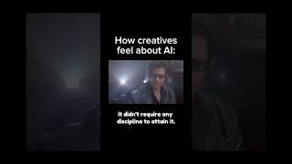 How creatives feel about ai: #ai #aiart #artist #artists #creative #creativity #fyp #trendy #debate