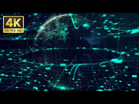 🌐 Digital Earth Connections | UHD 4K (3840x2160 | 25FPS)