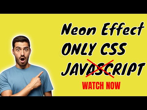 How to create Snake Border Animation Step by Step | CSS Neon Glowing Button on Hover Effect