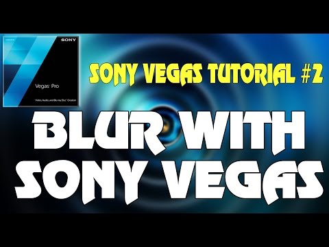 How to blur any part of videos with Sony Vegas | Blur with Sony Vegas | Sony Vegas Tutorial # 2
