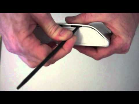 How to open a Seagate FreeAgent Desk external hard drive enclosure