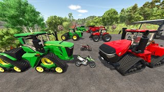 Farmers Battle with Tractors and Trucks | Farming Simulator 25