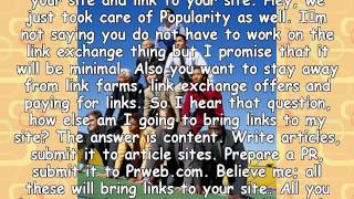 SECRET TO SEO AND TOP GOOGLE PLACEMENT: A BORING TITLE