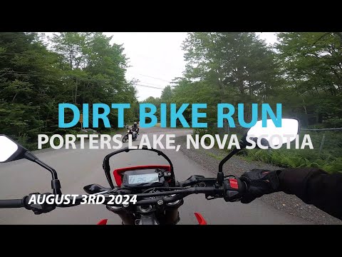 Porters Lake Dirt Bike Ride August 2024