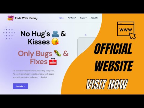 Code With Pankaj | Brand Website Out Now 🔥🔥| Visit Now
