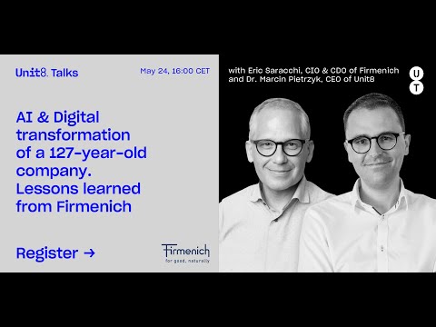 AI & Digital transformation of a 127-year-old company with Firmenich.