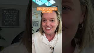 I’m going to ruin all by asking how is your #website security