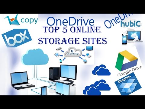 Top 5 Online Storage Sites
