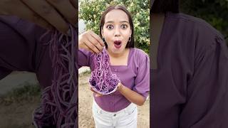 Purple color food challenge for 24 Hours 😱