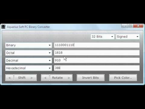 Binary to Octal | PC Binary Converter